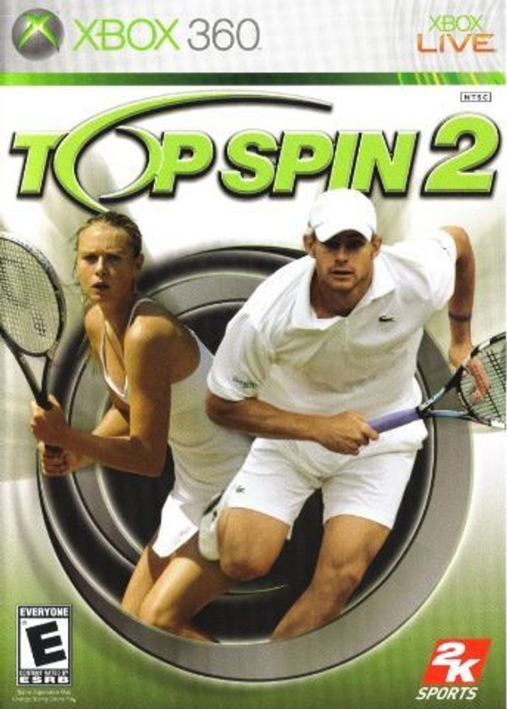 Topspin 2 2k sports (Xbox 360) Б\У