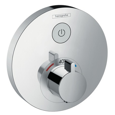 Смеситель встроенный термостат с запорным клапаном Hansgrohe ShowerSelect  S 15744000