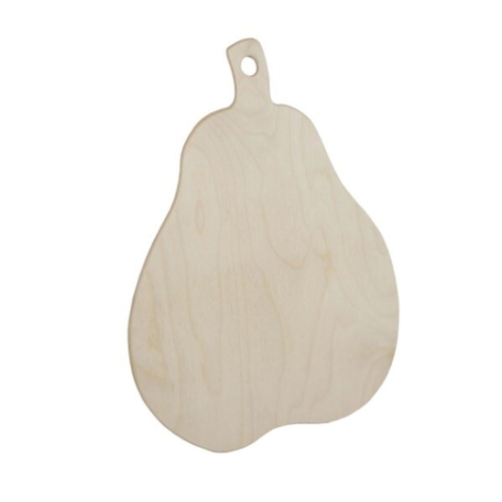 Доска разделочная фанера большая &quot;Груша&quot;