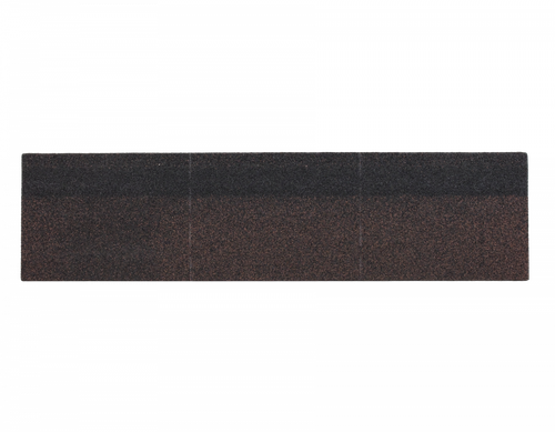 Коньково-карнизная черепица ТЕХНОНИКОЛЬ Коричневый оптима (5 м2)