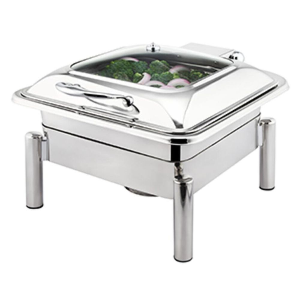 Мармит 5,5 л 2/3*65 с откидной крышкой и окном   SUNNEX