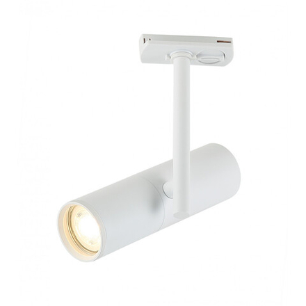 Трековые светильники однофазные KITO в белом корпусе GU10, 220В, IP20, 50Вт