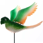 Фигура на спице «Попугайчик» 18*40см для отпугивания птиц