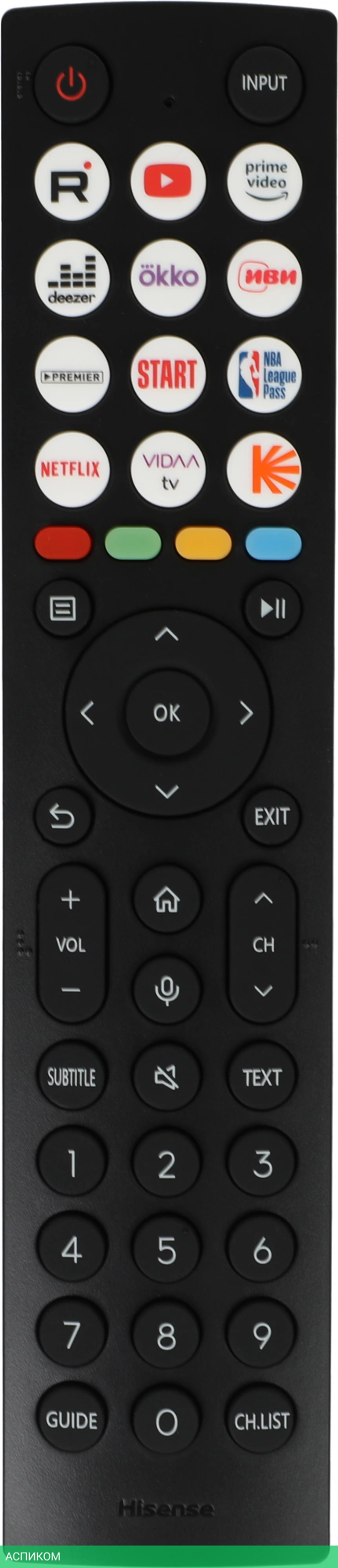 Телевизор LED Hisense 55" 55A6K