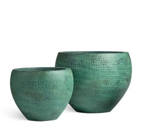 Кашпо TREEZ Effectory - Ron - Чаша Classic - Окислившаяся медь