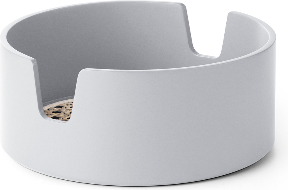 Поднос сервировочный normann copenhagen salon, круглый, дерево, серый · арт. fabr 356965