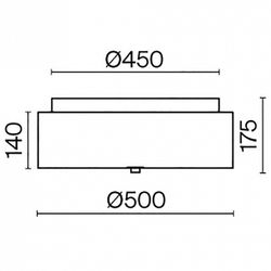 Накладной светильник Maytoni Ripple MOD096CL-05G