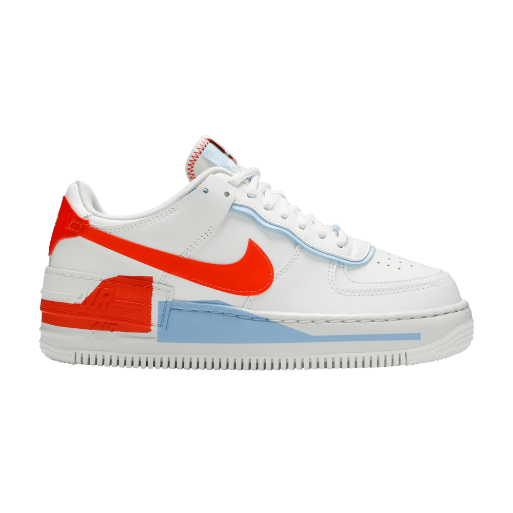 Кроссовки Nike Air Force 1 Shadow Se (Женская размерная сетка)