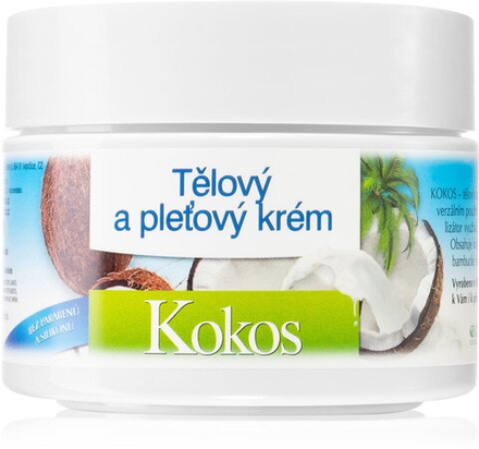 Bione Cosmetics Coconut - крем для лица для всей семьи с кокосом /   260  ml  / GTIN 8595061607517
