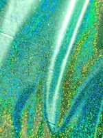 Блёстки Глиттеры 804-1.0мм - Зелёный голографик - универсальные