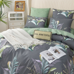 Комплект постельного белья Делюкс Сатин 100% хлопок на резинке LR507