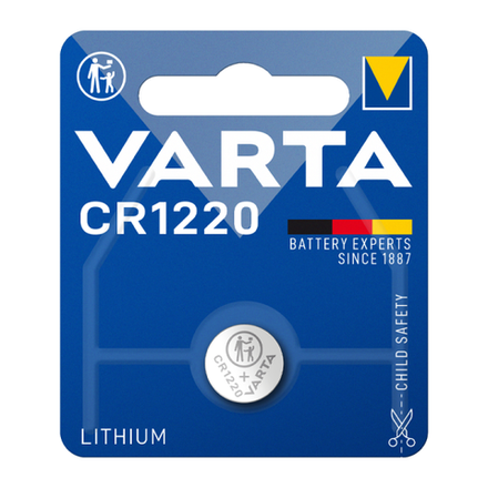 Элемент питания VARTA ELECTRONICS CR1220 BL1 6220 (1/10/100)