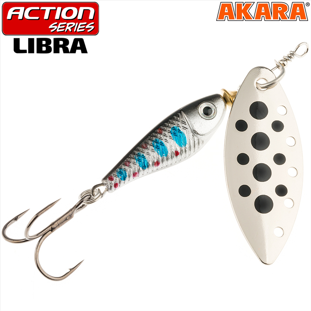 Блесна вращающаяся Akara Action Series Libra 5 18 гр. 5/8 oz. A1-2