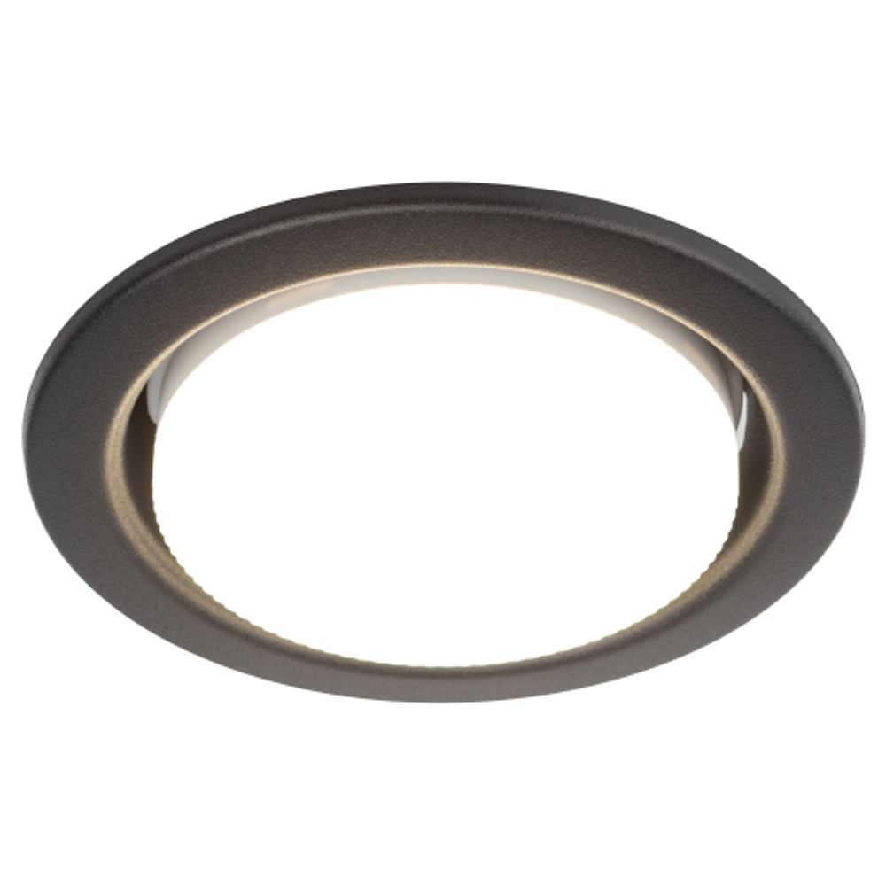 Светильник встраиваемый ЭРА KL35 SBK (к) под лампу GX53 черный матовый термокольцо в комплекте