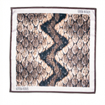 Шейный платок «Vipera berus», 70×70 см