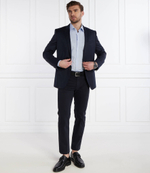 Рубашка H-HANK-kent-C1-214 BOSS BLACK - голубой(50512854)