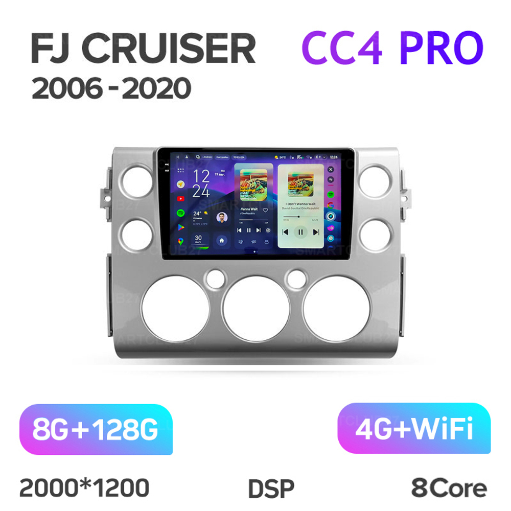 Teyes CC4 Pro 9" для Toyota FJ Cruiser 2006-2020