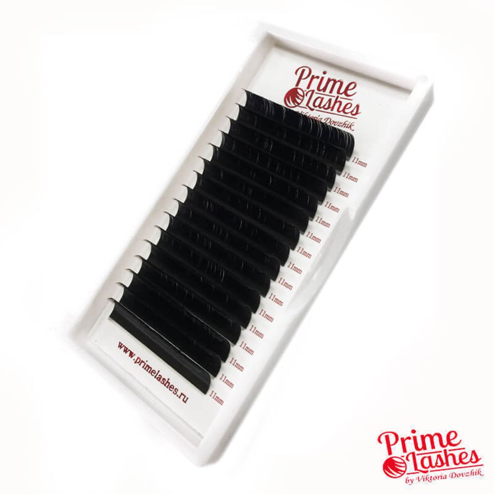 Черные ресницы Prime Lashes - 16 линий