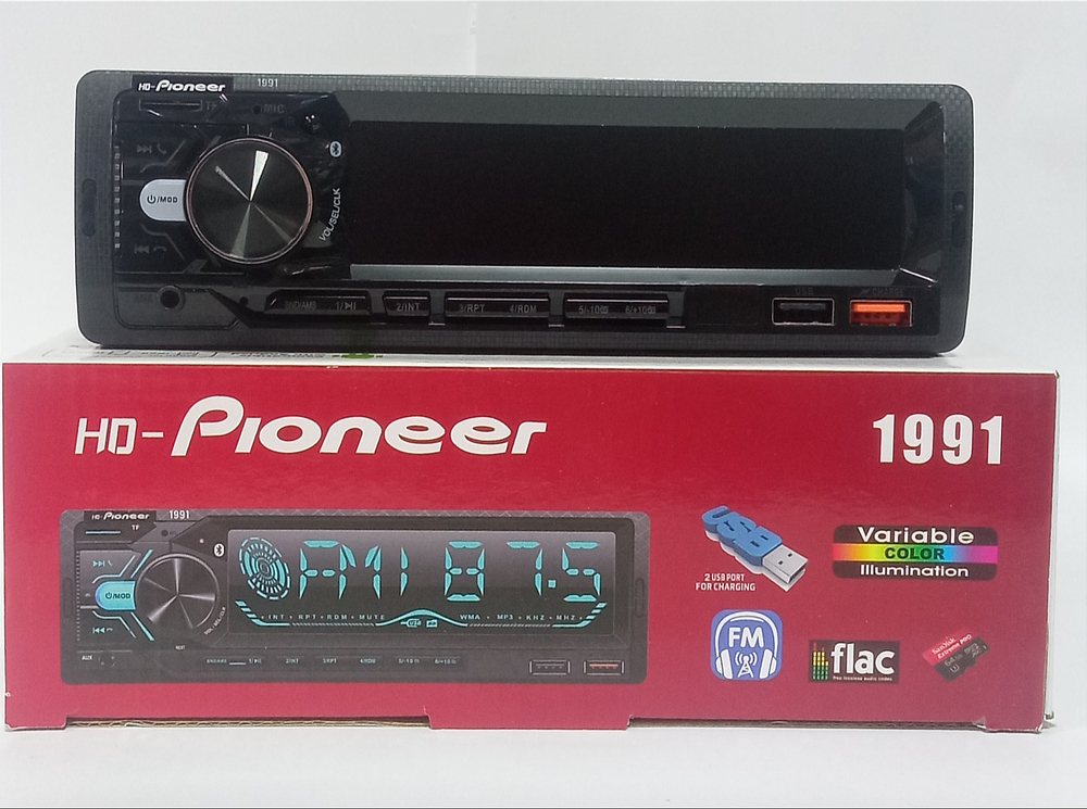 Автомагнитола HD-Pioneer-1991 Bluetooth/Spotify