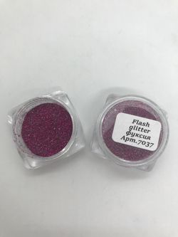Flash glitter Светоотражающие блестки для дизайна ногтей, фуксия