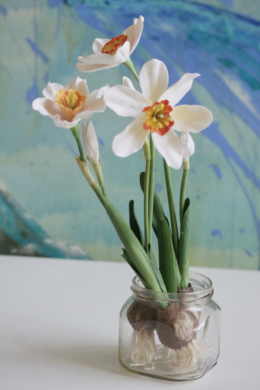 Проволока японская для цветов голая №20 (без оплетки, 45 см, 100 шт)