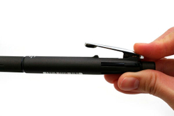 Ручка многофункциональная Zebra Clip-On Multi 2000 тёмно-серая