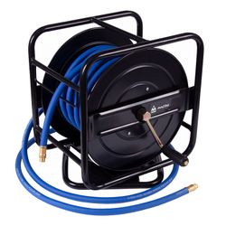 МАСТАК (684-10120HR) Шланг пневматический на открытой катушке 10х15 мм, 20 м, поливинилхлоридный, гибкий, резьба 1/4"