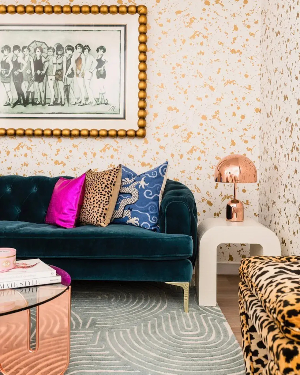 Настольная лампа Bell Copper