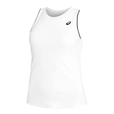 Женская теннисная майка ASICS Piping Tank Top Women - White, Black