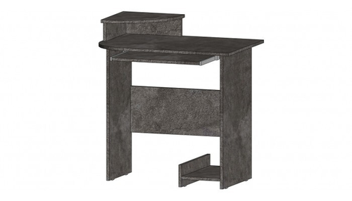 Стол компьютерный Мини Цемент темный