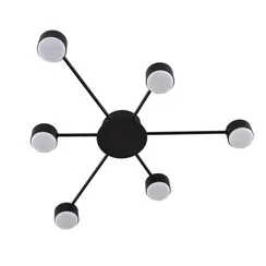 8344/6C COMFI черный, металл Люстра GX53 LED 6*7W 220V TORINA