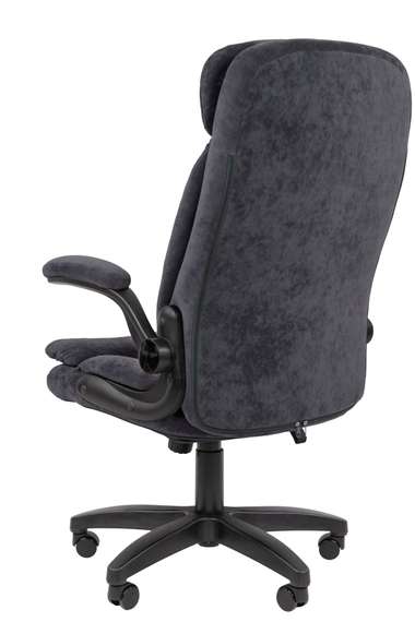 Кресло Chairman Home 533 Россия ткань S темно-серый