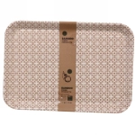 Поднос бамбуковый «Eco Life» 38,5*27см, цветы