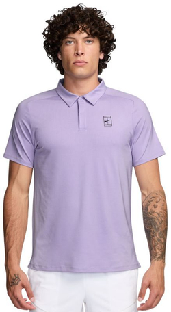 Мужское теннисное поло Nike Court Advantage Dri-Fit Tennis - Фиолетовый