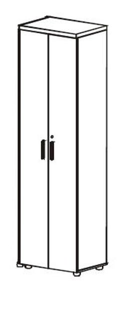 Шкаф для документов с замком Цезарь 21.12