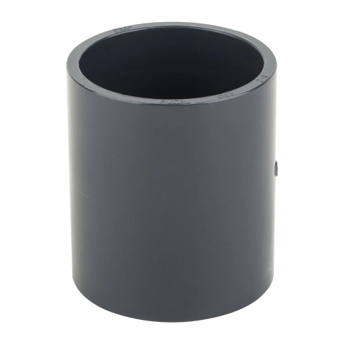 Муфта ПВХ (НПВХ) соединительная под клей (Ру16), Россия