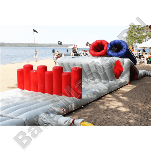 Спортивный надувной аттракцион "Полоса качалка"