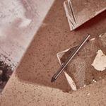 Сверло по стеклу и керамике 5 мм, 2 грани, цилиндр. хвостовик KRANZ