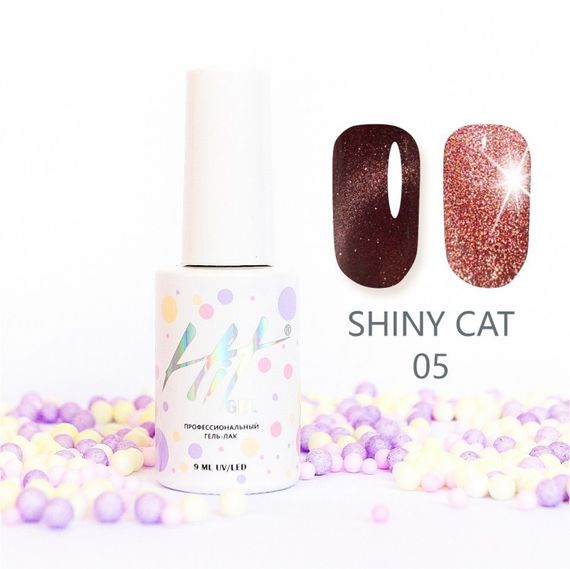 Гель-лак ТМ &quot;HIT gel&quot; №05 Shiny cat, 9 мл