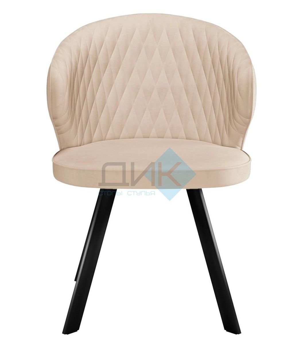 Стул DikLine 249 поворотный опоры чёрные