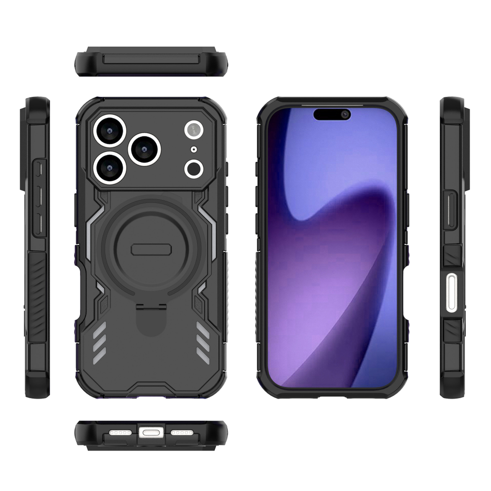 Защитный чехол Space Shell Stand Case для iPhone 17 Pro Max