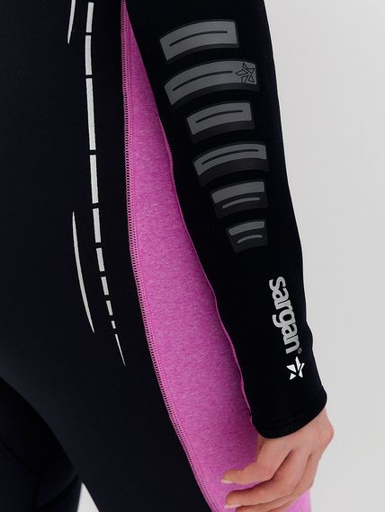 Гидрокостюм Sargan Nero 2.0 Long lady 3 мм черно-фиолетовый