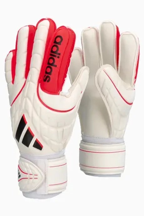 Вратарские перчатки adidas Copa Match Fingersave Junior - белый