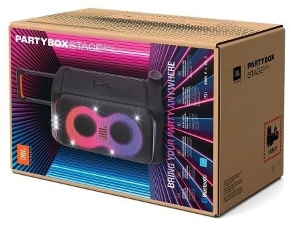 Портативная колонка JBL PartyBox 320 черный