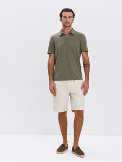 Футболка-поло трикотажная повседневная