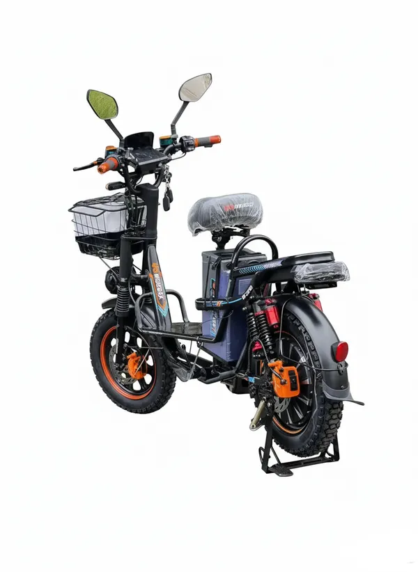 Электровелосипед WENBOX W33 PRO 1200W (60V/30Ah) с амортизаторами, большой дисплей фото №7