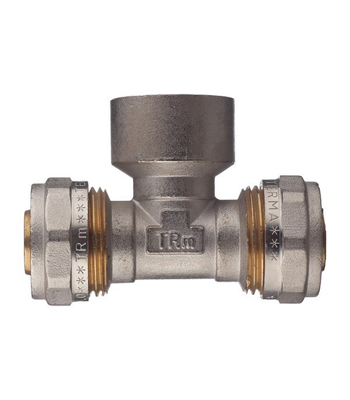 Тройник 26 х 1" В х 26