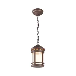 Подвесной светильник Саламанка / Salamanca E27х1 60Вт IP 44 Outdoor o031pl-01br