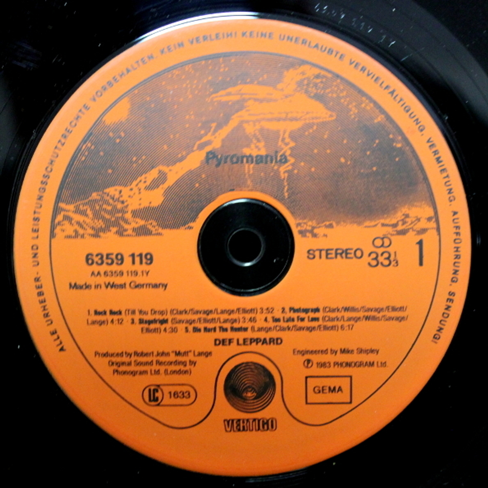 Def Leppard / Pyromania (LP)