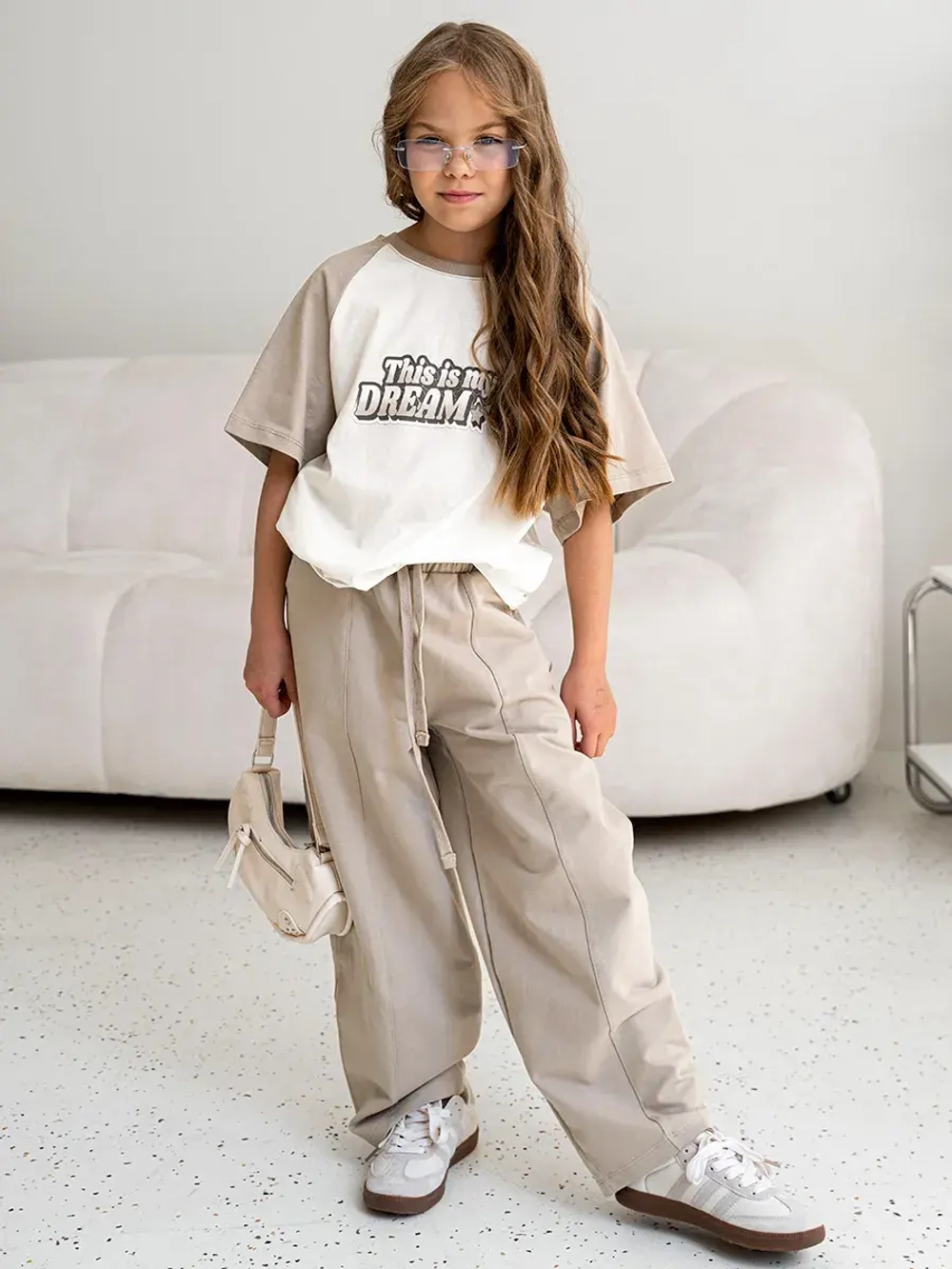 Костюм для девочки летний